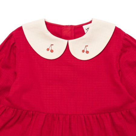 체리 카라 원피스 베스트 상하세트