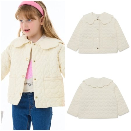 하트 카라 퀄팅 패딩 IV