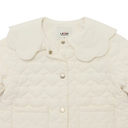 하트 카라 퀄팅 패딩 IV