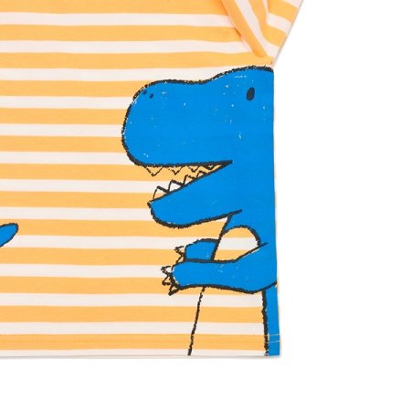 다이노 공룡 스트라이프 티 OR