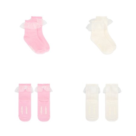 레이스 기본 양말 택1