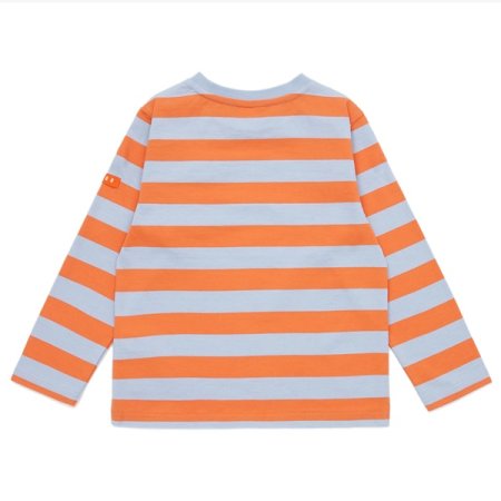 스트라이프 긴팔 티셔츠택1