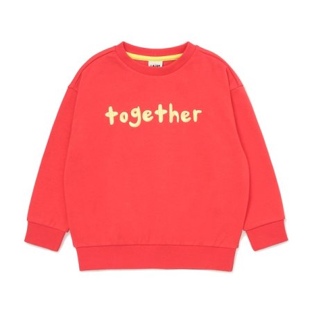 스마일 맨투맨 스커트 상하세트