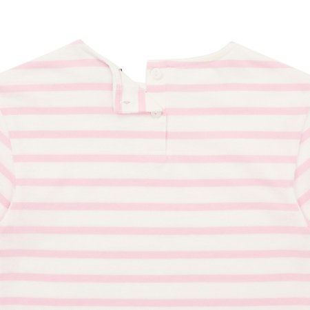 스트라이프 보트넥 티 택1