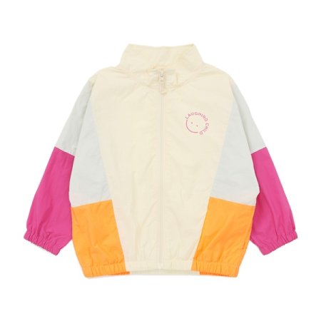 컬러 블럭 바람막이 PK