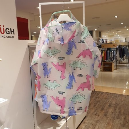 다이노 공룡 레인코트