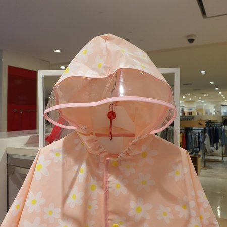 플라워 레인코트