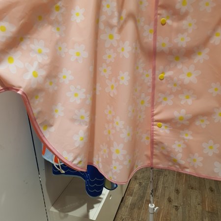 플라워 레인코트