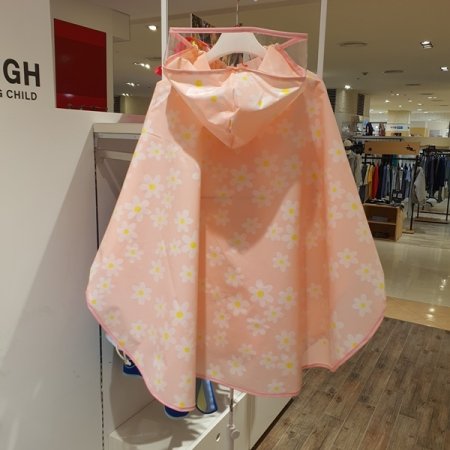 플라워 레인코트