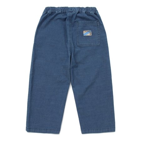 와이드 샴브레이 청바지