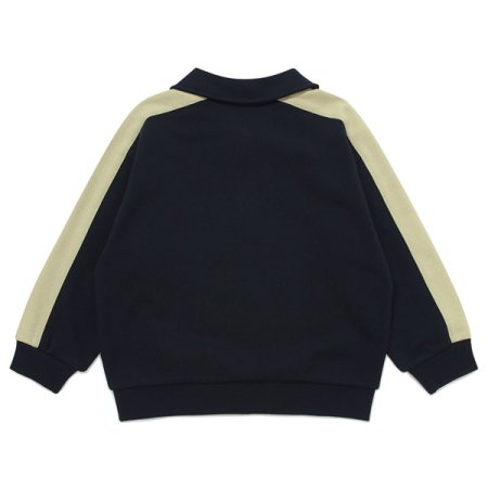 컬러배색 반집업 맨투맨 택1