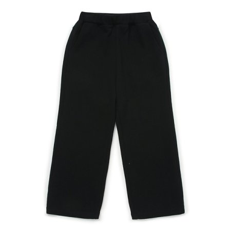 일자핏 스웨트팬츠BK