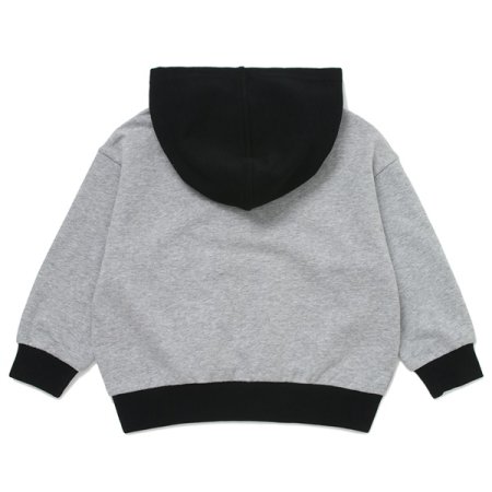 컬러배색 후드 맨투맨 택1