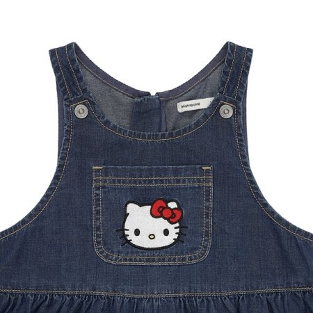 헬로키티 오버롤 원피스
