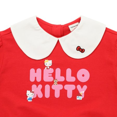 헬로키티 카라 맨투맨 RD