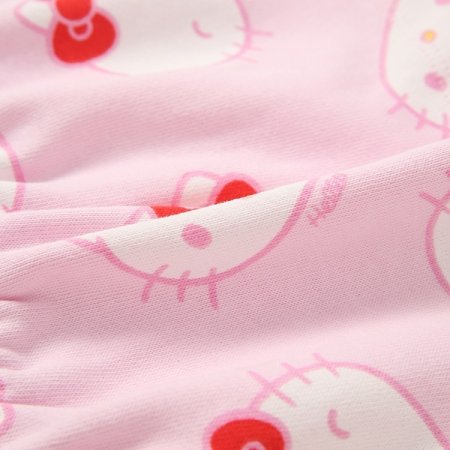 헬로키티 패턴 저지 스커트