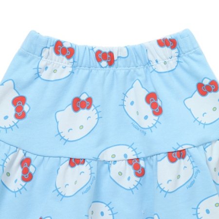 헬로키티 패턴 스커트