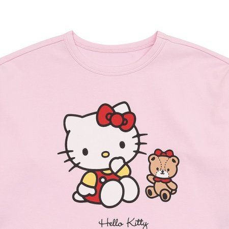 헬로키티 이지웨어 상하세트PK