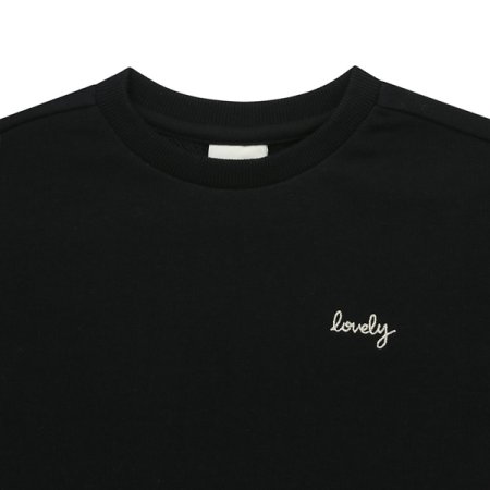 리본크롭 맨투맨 85 택1