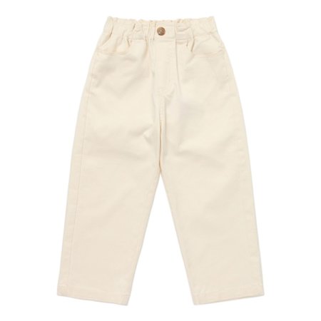 세미 일자핏 우븐팬츠 IV