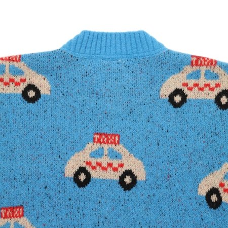 자동차 니트 가디건 BL