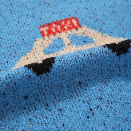 자동차 니트 가디건 BL