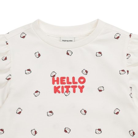 헬로키티 프릴소매 티 IV