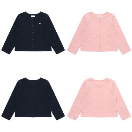 하트 퀼팅 가디건 점퍼 택1