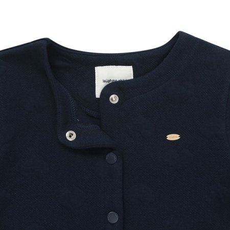 하트 퀼팅 가디건 점퍼 택1