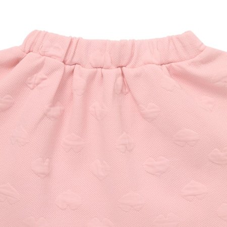 하트 퀼팅 스커트 택1