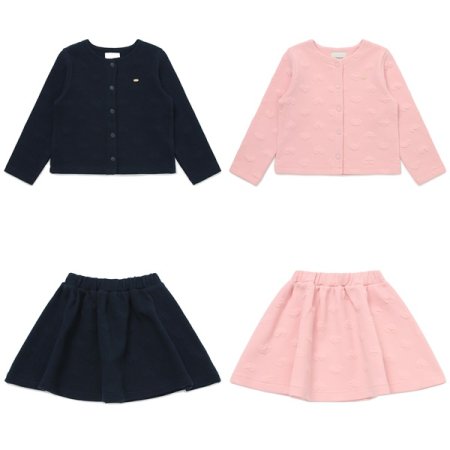 하트 퀼팅 상하세트 택1