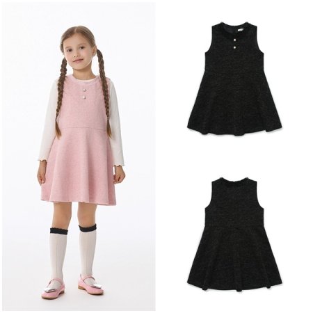 트위드 원피스 BK