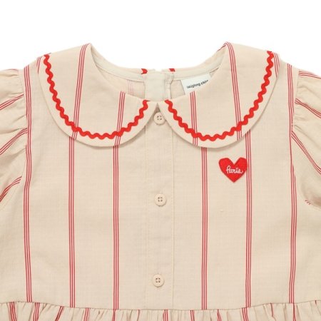 우븐 카라 원피스