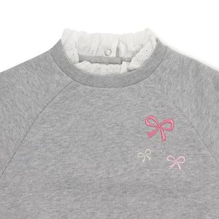 리본 프릴 맨투맨 MG