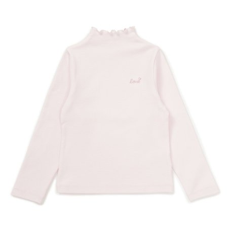 프릴 터틀넥 티셔츠 PK