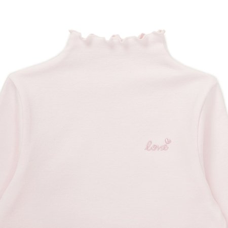 프릴 터틀넥 티셔츠 PK