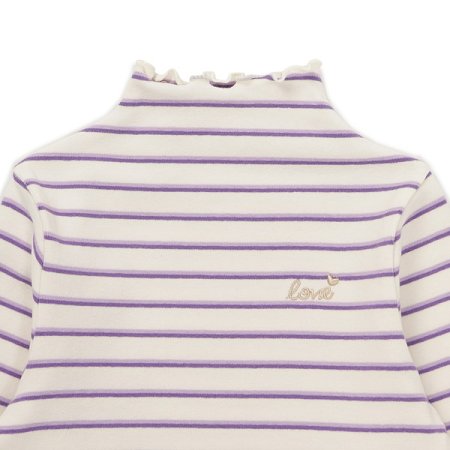 프릴 터틀넥 티셔츠 LV