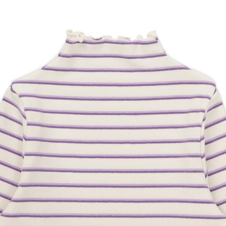 프릴 터틀넥 티셔츠 LV