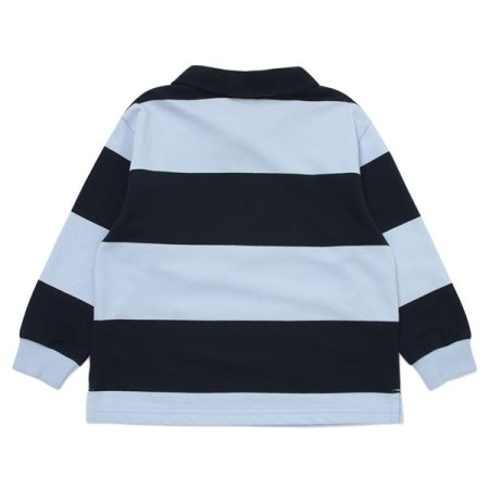 스트라이프 폴로 티셔츠 BL