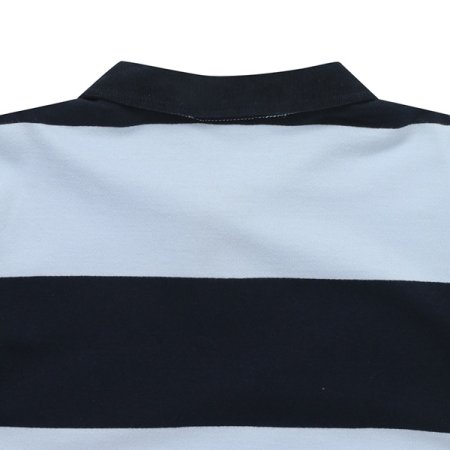 스트라이프 폴로 티셔츠 BL