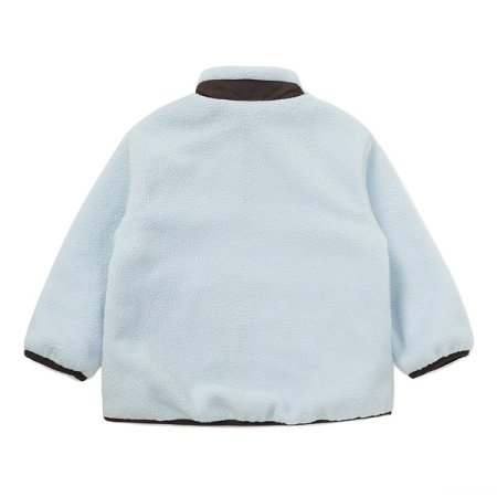 컬러배색 플리스 점퍼 BL