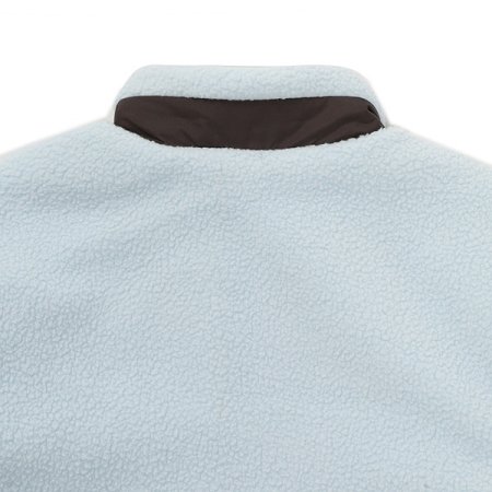 컬러배색 플리스 점퍼 BL