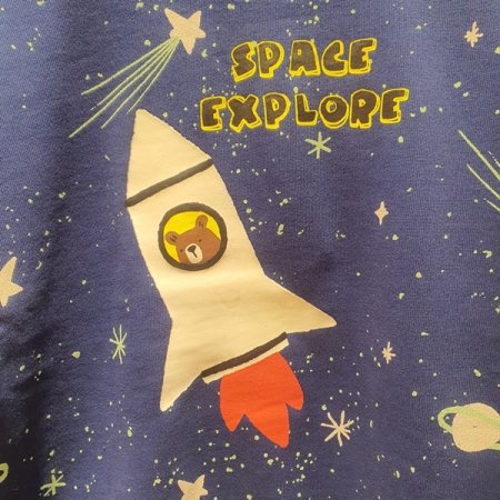 우주 로켓 맨투맨 NY