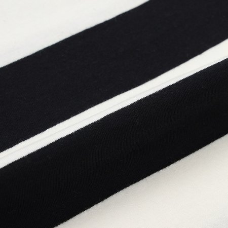 스마일 스트라이프 티 BK