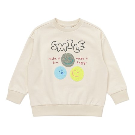 스마일 스팽글 맨투맨 IV