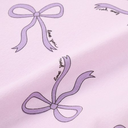 리본 기모 맨투맨 LV