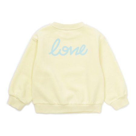 하트 기모 맨투맨 YE