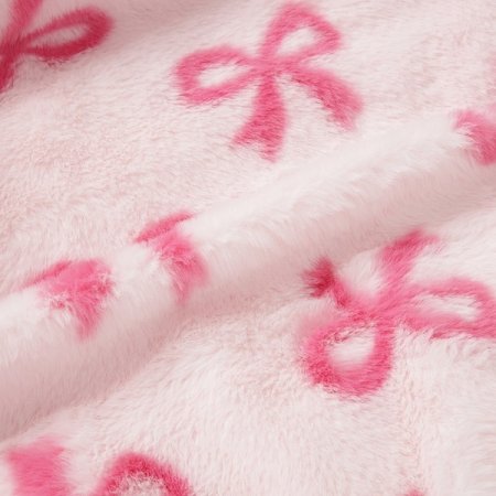 리본 몽글 퍼리자켓 PK