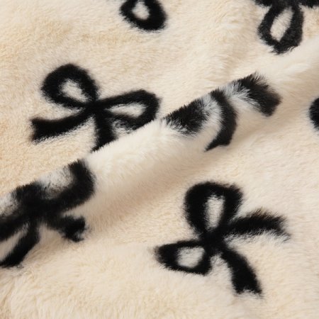 리본 몽글 퍼리자켓 BE