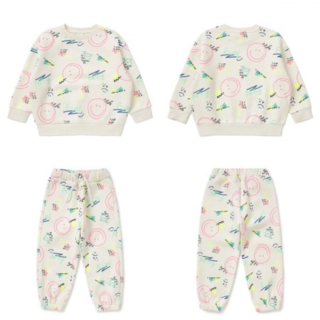 스마일 기모 맨투맨 상하세트 IV